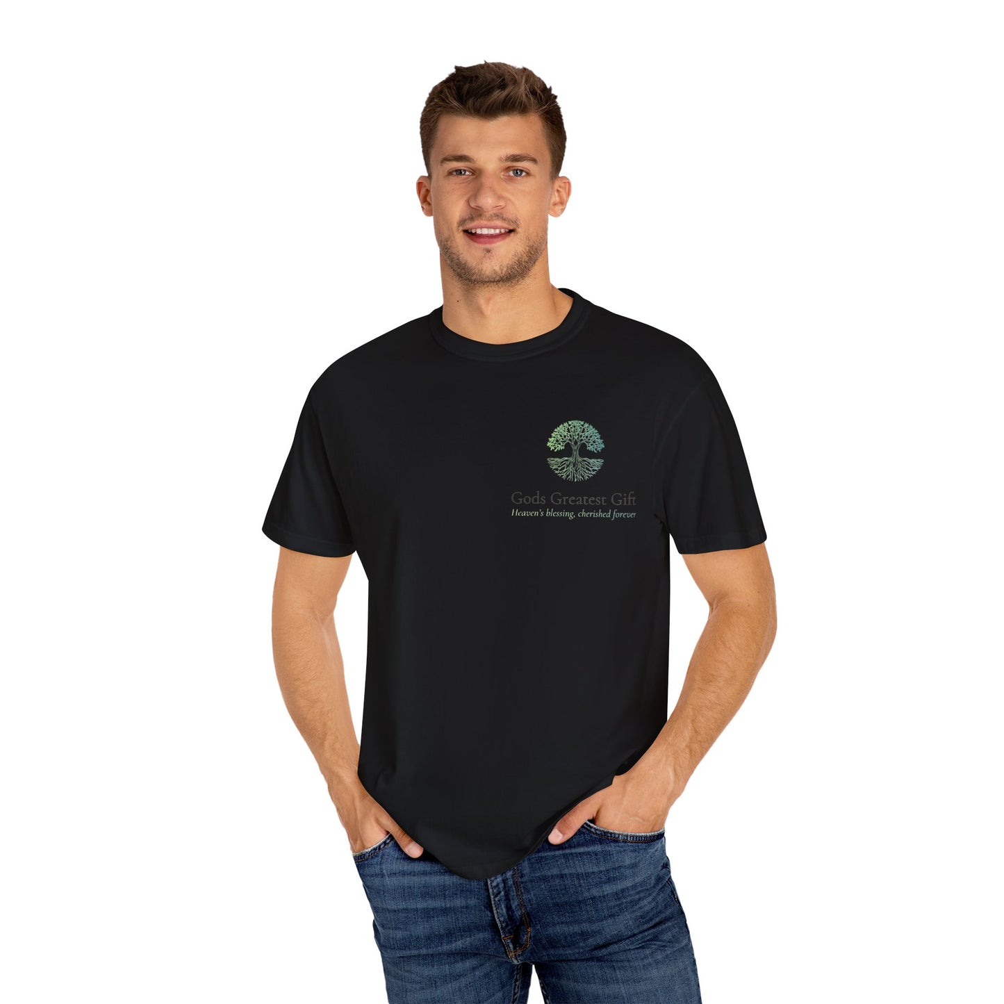 God's Greatest Gift Unisex Garment-Dyed T-Shirt - Celebrate Life with Unique Design