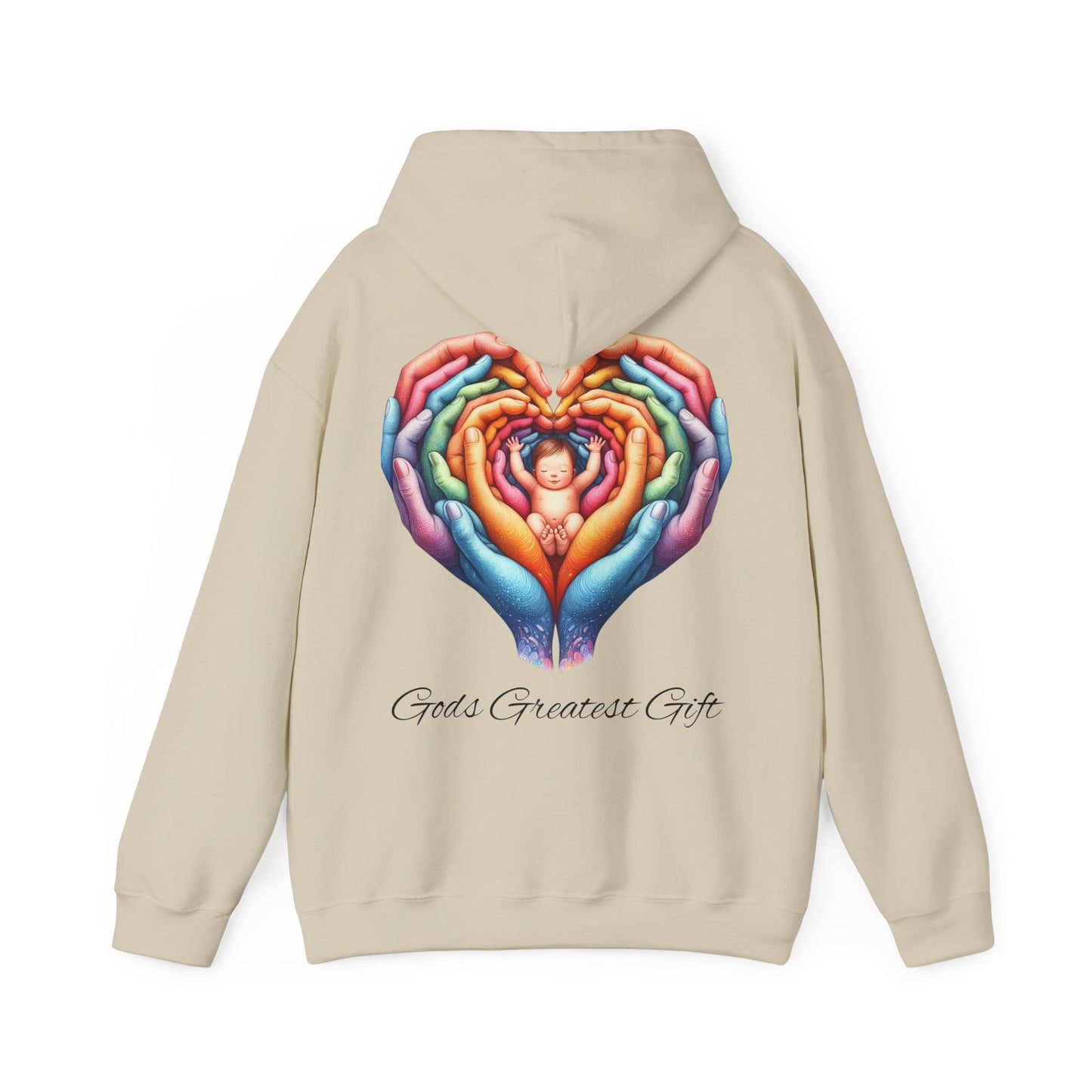 God's Greatest Gift Unisex Hoodie – Embrace Love and Unity