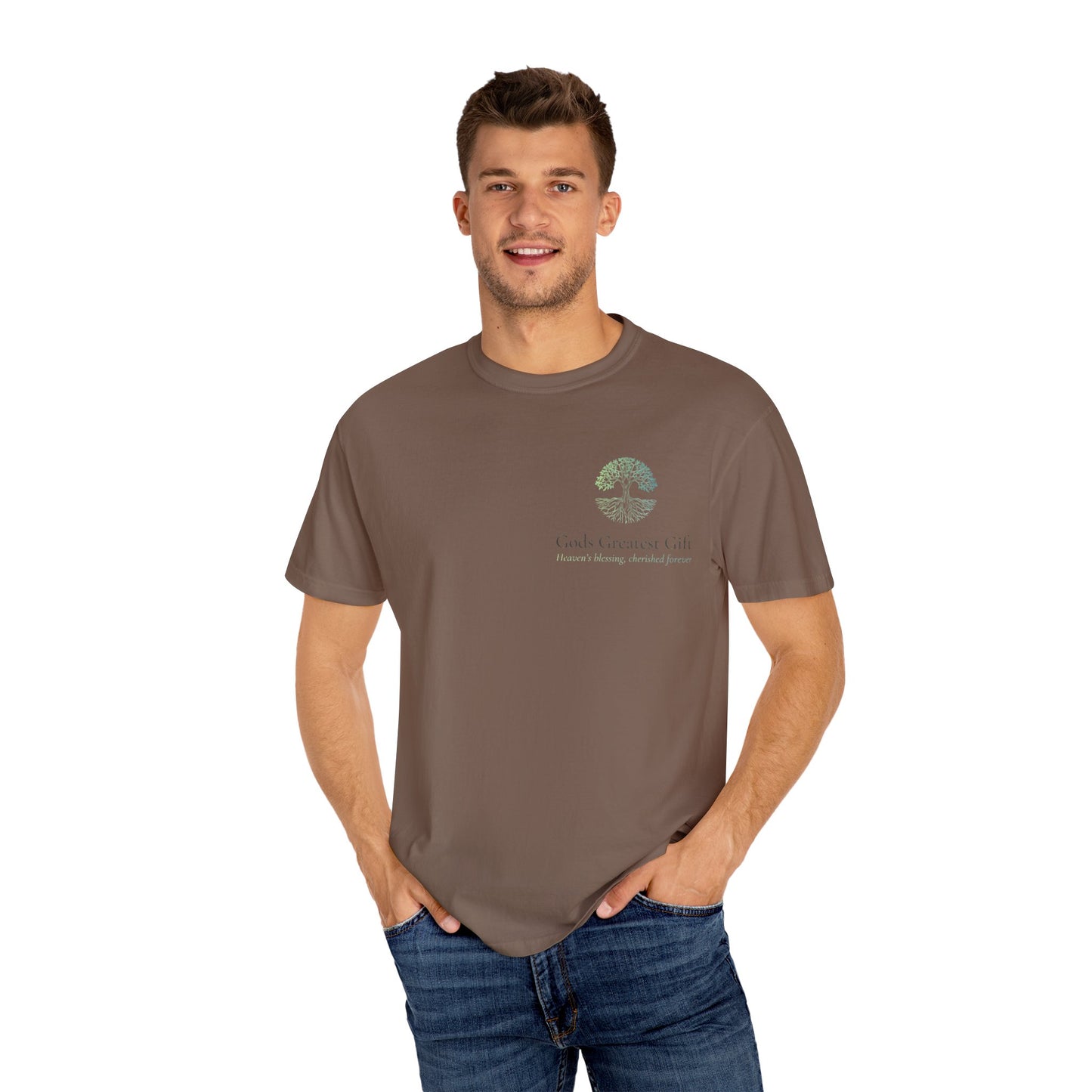 God's Greatest Gift Unisex Garment-Dyed T-Shirt - Celebrate Life with Unique Design
