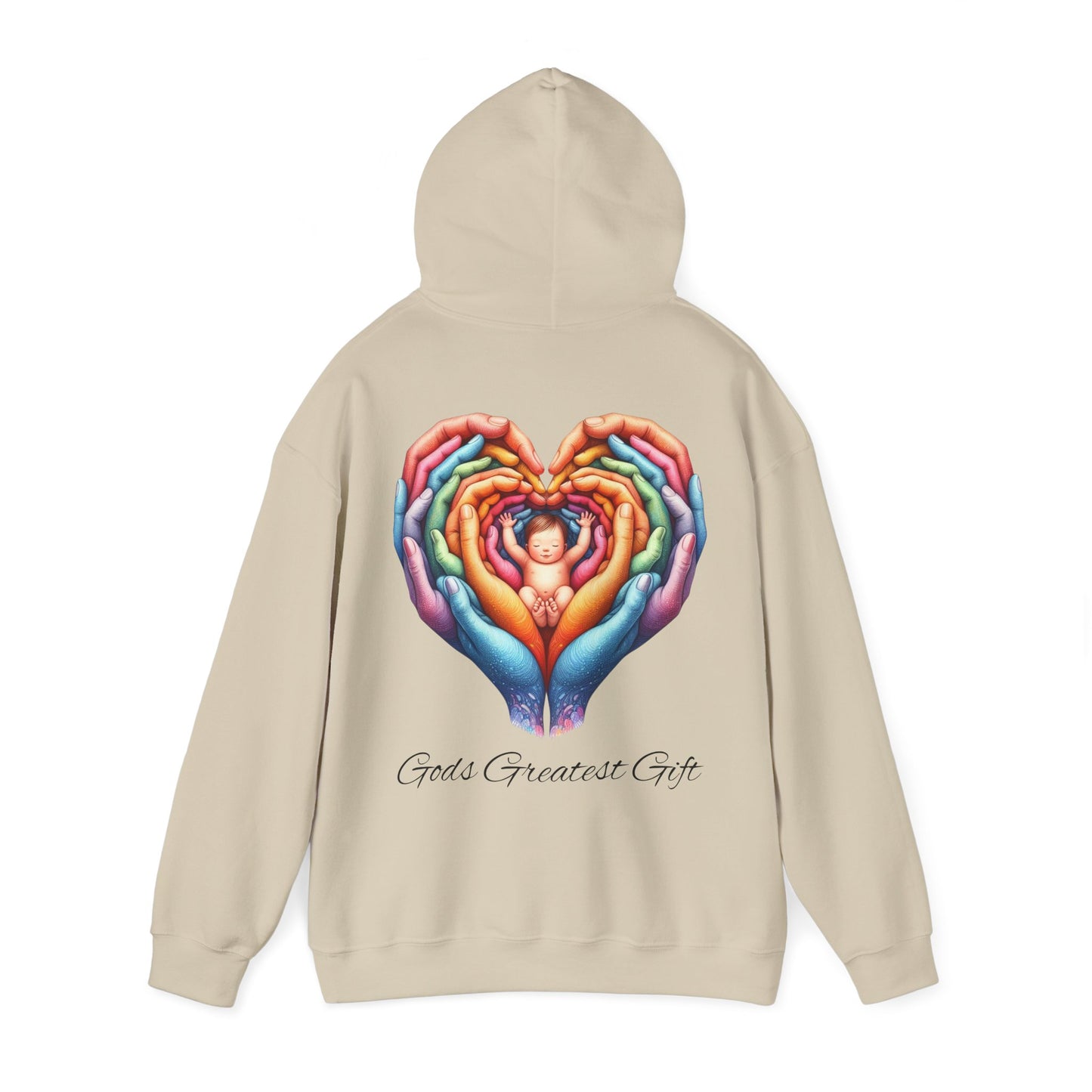 God's Greatest Gift Unisex Hoodie – Embrace Love and Unity